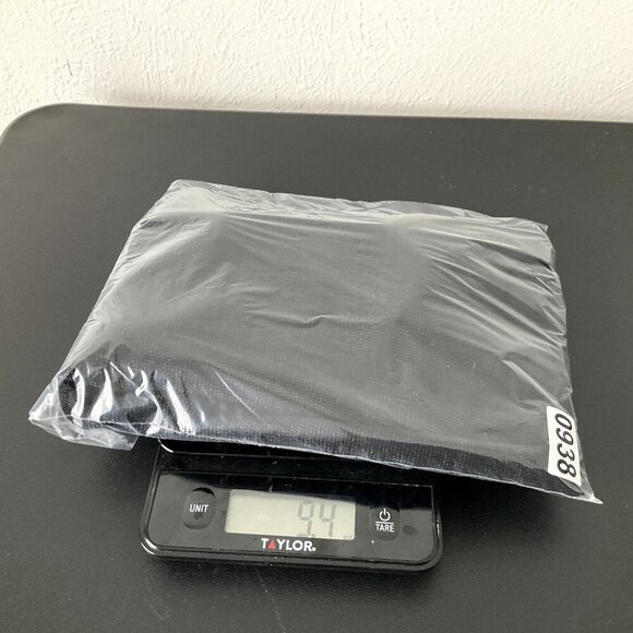 H&M Top Women‎ S Shimmer Black Bell Sleeve Mock Neck Knit Whimsigoth Dark Goth - Picture 14 of 14